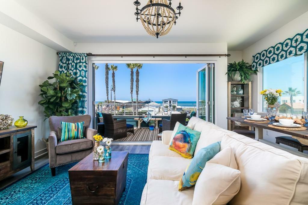Ocean View 3 Bedrooms Condo, Just Steps From The Park, Pier & Water! Imperial Beach Kültér fotó